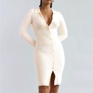 NWOT ARITZIA WILFRED COVE DRESS IN HEATHER BIRCH SIZE XS